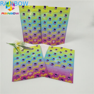 Доказательство запаха мешка фольги таможни 1оз 3.5г упаковывая полет упаковывая поверхность сумок лоснистую