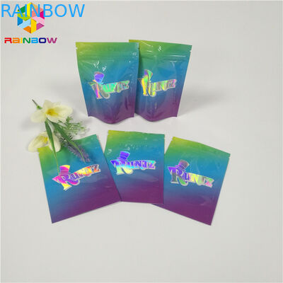 Таможня мешка фольги печенья упаковывая напечатала пластиковое доказательство ребенка сумок замка застежка-молнии