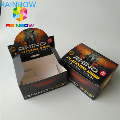 Коробка бумаги с покрытием табака сигары коробок штейнового поверхностного ладана финиша травяного упаковывая