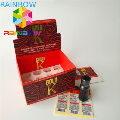 Коробка бумаги с покрытием табака сигары коробок штейнового поверхностного ладана финиша травяного упаковывая