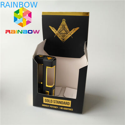 Коробка бумаги с покрытием табака сигары коробок штейнового поверхностного ладана финиша травяного упаковывая