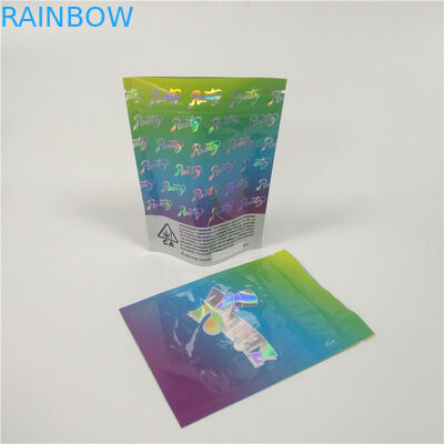 Упаковка мешка алюминиевой фольги доказательства ребенка стоит вверх сумка для конфеты марихуаны камедеобразной