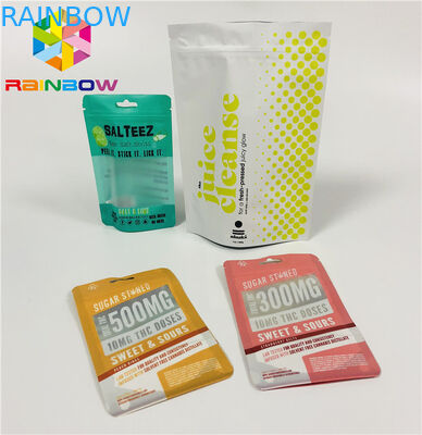 Алюминиевая фольга барьера влаги стоит вверх пластмасса Зиплок кофейного зерна сумок мешка