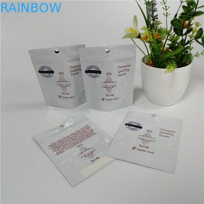 Зиплок семени засорителя стойки собственной личности пластиковый кладет напечатанный таможней мешок в мешки фольги черноты Матт