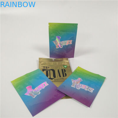 3,5 грамма упаковки пластиковых мешков стоят вверх сумки пеньки Рунтц засорителя Зиплок Мылар