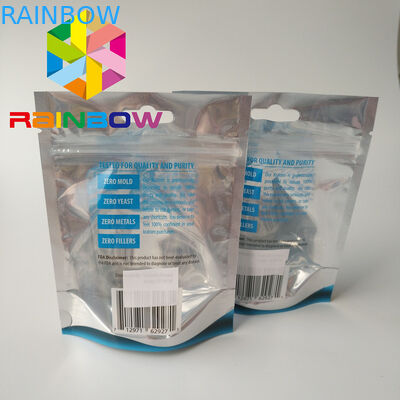 Таможня напечатала сумку фольги упаковывая, стоит вверх мешок замка застежка-молнии для фармацевтического Кратон