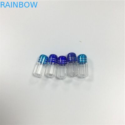 Мини контейнер формы пули капсулы таблеток носорога 69 пакета волдыря бутылки ПС пластмассы упаковывая