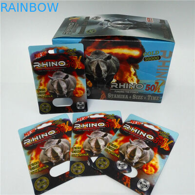 Волдыря таблетки повышения представления ДЗЭНА премьер-министра коробка мужского сексуального упаковывая бумажная