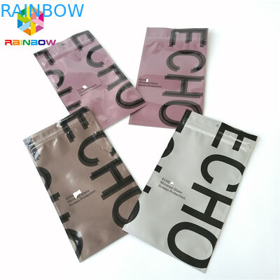 Упаковка алюминиевой фольги Зиплок кладет встали на сторону 3, который загерметизированный пластиковый пустой мешок в мешки чая