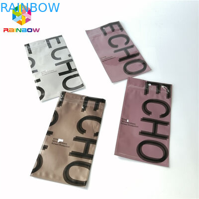 Упаковка алюминиевой фольги Зиплок кладет встали на сторону 3, который загерметизированный пластиковый пустой мешок в мешки чая