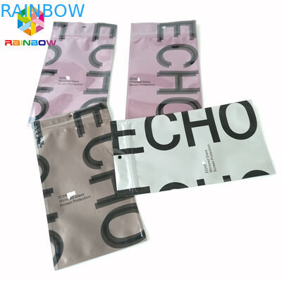 Упаковка алюминиевой фольги Зиплок кладет встали на сторону 3, который загерметизированный пластиковый пустой мешок в мешки чая