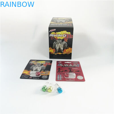 Носорог 69 серий упаковки волдыря таблетки таблеток 3д повышения карты волдыря упаковывая мужской