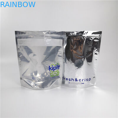 Сумка фильма лазера косметическая упаковывая стоит вверх логотип подгонянный мешком печатая Дурабле