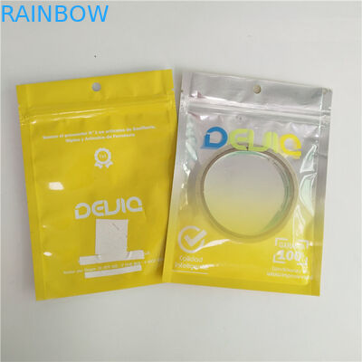 Мешки аксессуаров мобильного телефона пластиковые упаковывая Биодеградабле пластиковую сумку сотового телефона застежка-молнии