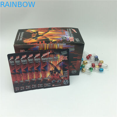 Материал упаковки отверстия двойника Гуле бумажной карты волдыря усиливающего агента энергии мухы мужской для капсулы