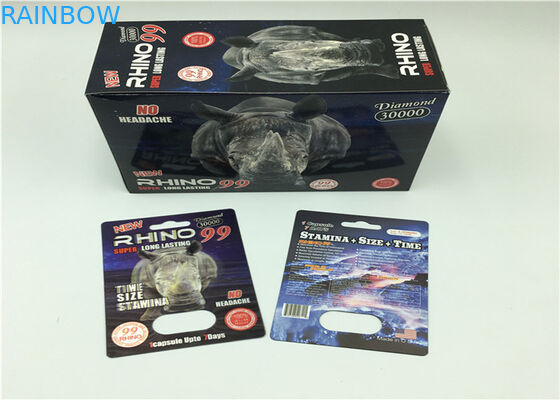 Карта волдыря капсулы порошка носорога упаковывая для таблетки повышения мужского порошка сексуальной