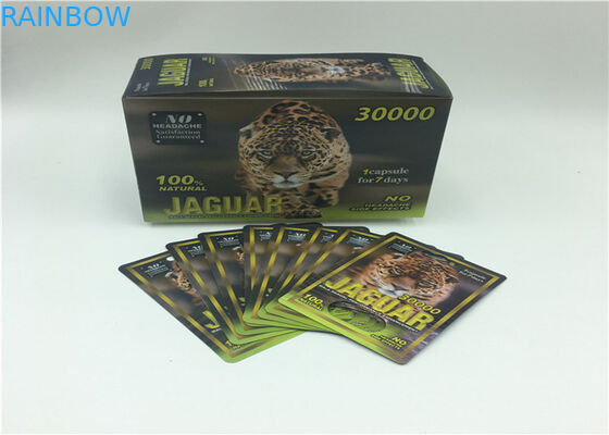 Черная карта волдыря упаковывая ФС коробка дисплея 35000 серий бумажная для мужских таблеток повышения