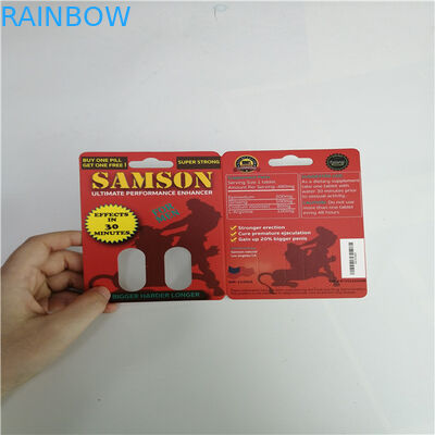 Бурро 30000 мамбы женской карты волдыря таблеток усиливающего агента упаковывая для бутылки капсулы золота