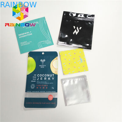 Мешок уплотнения сумок 3 штейновой алюминиевой фольги упаковывая бортовой для косметического пакета макияжа