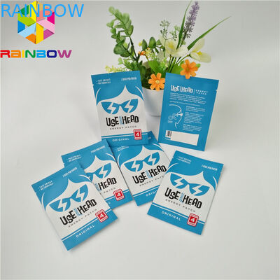 логотип Мылар запаха мешка алюминиевой фольги дюйма 4кс6 упаковывая прокатанный доказательством пластиковый изготовленный на заказ