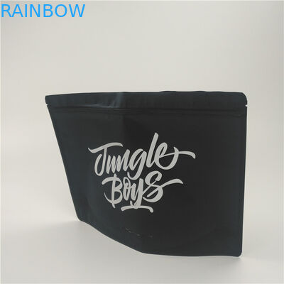 Штейновая черная алюминиевая фольга Мылар стоит вверх упаковка лист табака мешка медицинская