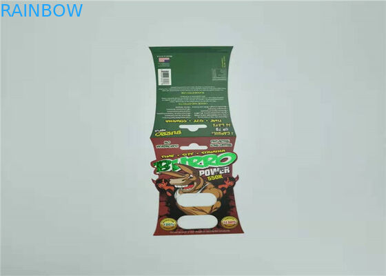 Карта вставки таблеток секса капсулы карты волдыря носорога 69-9000 упаковывая пластиковая для мужского Энхансемен