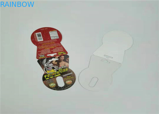 Одна карта установленной таблетки секса бумажная упаковывая красный цвет таможни карты волдыря носорога В7 мычки