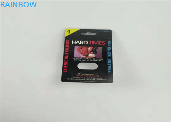 карта волдыря бумаги буйвола 7000К упаковывая красную фольгу штемпелюя офсетную печать