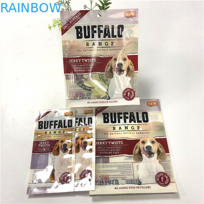 Логотип сильной сумки корма для домашних животных доказательства запаха запечатывания УЛЬТРАФИОЛЕТОВЫЙ напечатанный с легкими зазубринами разрыва отверстия