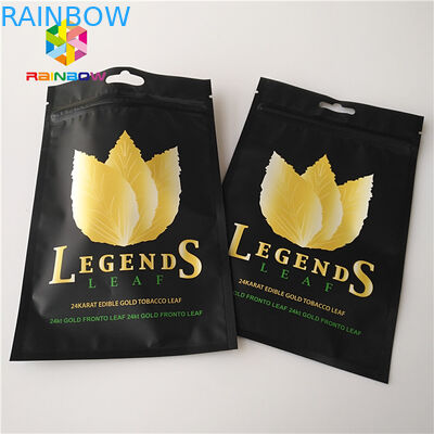 Напечатанная таможня стоит вверх использование травы сумки трубы табака Мылар фольги мешка пластиковое Зиплок