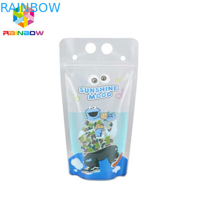 Полиэтиленовый пакет печатания Гравуре упаковывая красочные соломы для паковать жидкостный напиток