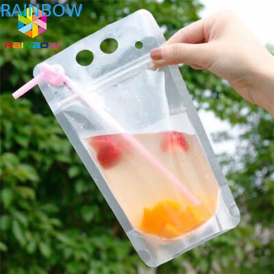 Мешок еды сока напитка ЛЮБИМЦА материальный упаковывая печатание сумки КМИК Дойпак с ручками