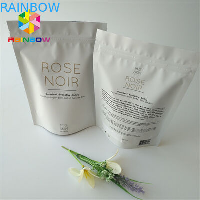 Фольга напечатанная Зиплок стоит вверх косметическое упаковывая тело кокоса/кофе сумки Скруб