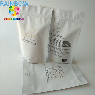 Фольга напечатанная Зиплок стоит вверх косметическое упаковывая тело кокоса/кофе сумки Скруб