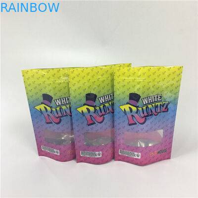 Пунш Рунтц засорителя сумок цвета КИМК напечатанный таможней Зиплок для пакетов Рунтц Мылар