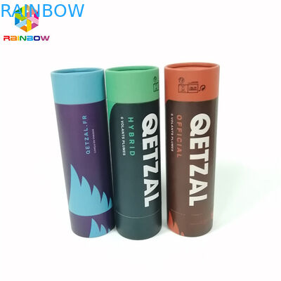 Логотип округлой формы бумажной коробки Крафт упаковывая изготовленный на заказ напечатал для подарка/косметик/еды