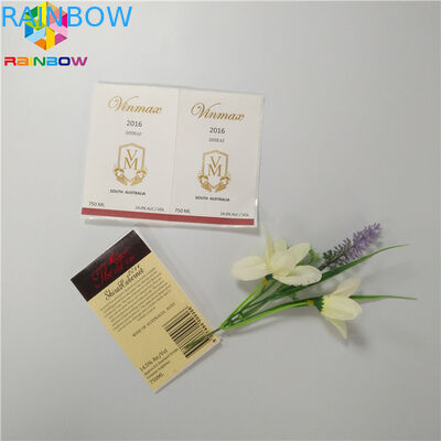 Слипчивые стикеры ярлыка обруча сокращения бутылок эфирного масла печатая для одежд сумки коробки