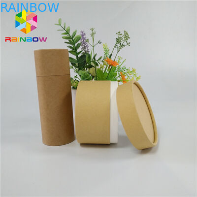 Коробка сухого плода чая упаковывая бумажная упаковывая изготовленное на заказ Ресиклабле нажимает вверх трубку Крафт