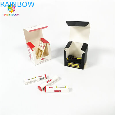 Коробка патронной бумаги Вапе картона упаковывая подгонянное дружелюбное размера эко-