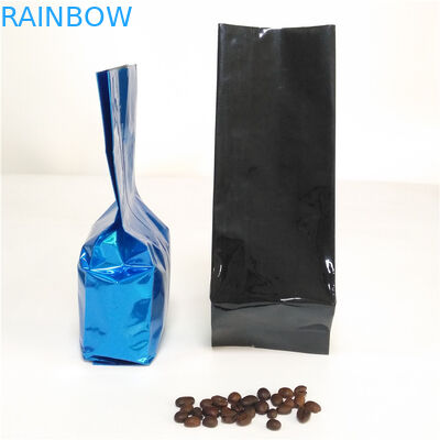 Пакетики чая Гуссет алюминиевой фольги бортовые упаковывая жару мешка кофе - уплотнение с клапаном