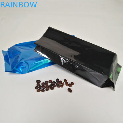 Пакетики чая Гуссет алюминиевой фольги бортовые упаковывая жару мешка кофе - уплотнение с клапаном