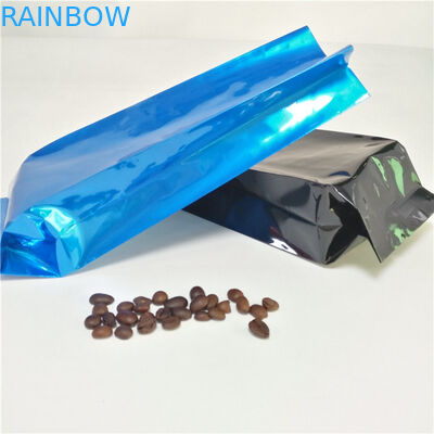 Пакетики чая Гуссет алюминиевой фольги бортовые упаковывая жару мешка кофе - уплотнение с клапаном