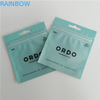 Мешки замка застежка-молнии алюминиевой фольги пластиковые упаковывая Ресеалабле загерметизированную сторону 3