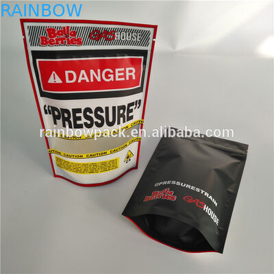 Подгонянные напечатанные цифров стоят вверх мешки голографические для экзотического крытого засорителя 3.5г