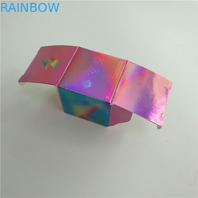 Печатание бумажной коробки украшений упаковывая изготовленное на заказ с влиянием голографии голографическим