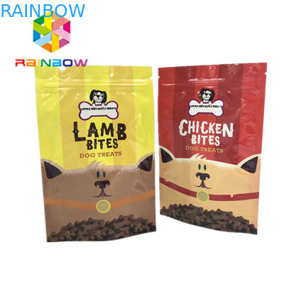 Мешки Мылар Зиплок пластиковые упаковывая питание любимца обрабатывают печатание Гравнре сумок