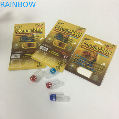 Коробка капсулы таблетки Ресиклабле повышения самых трудных времен бумажных карт волдыря мужского сексуальная