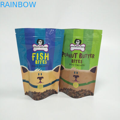 Печатание цифров стоит вверх материал упаковки корма для домашних животных сумок мешка молнии пластиковый