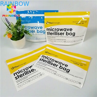 Упаковка еды закуски силикона кладет многоразовое течебезопасное Фоодсавер в мешки для нагревать/замерзая