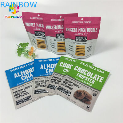 Ресеалабле протеин сумок упаковки еды закуски/замок застежка-молнии алюминиевой фольги слоения сухого молока